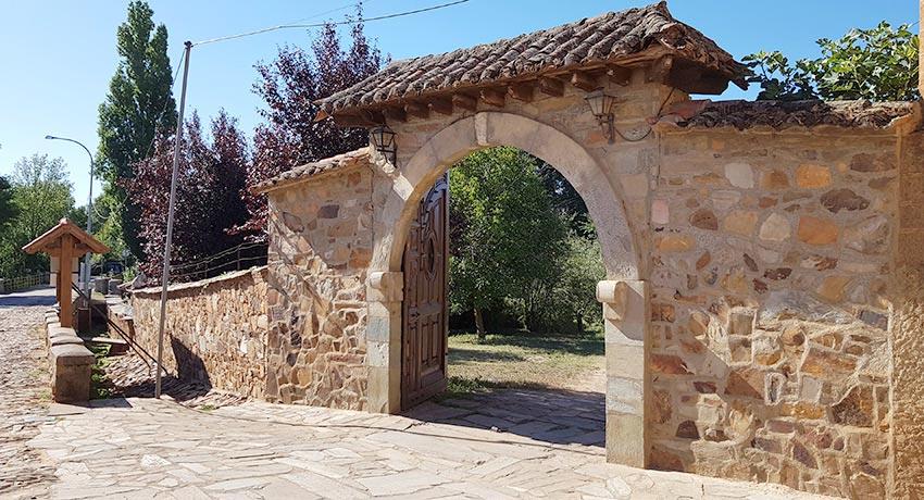 portal on the Camino Frances