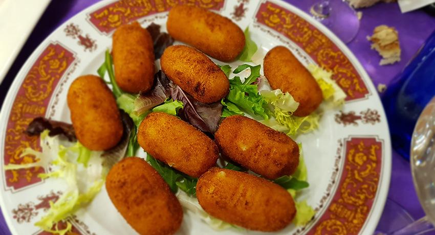croquetas delicious food on a plate