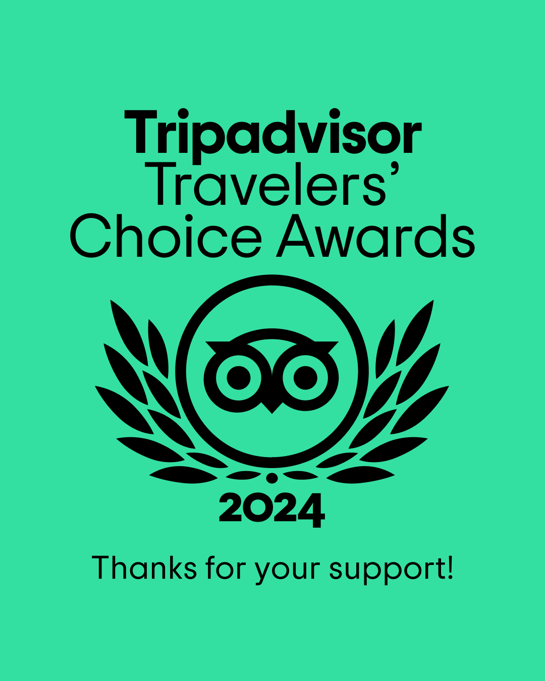 Tripadvisor Award 2024