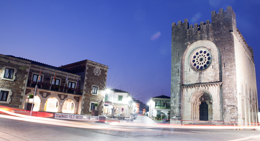 St Nicholas Church in Portomarin