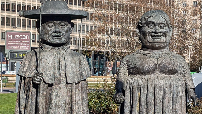 gigantillo statues in Burgos