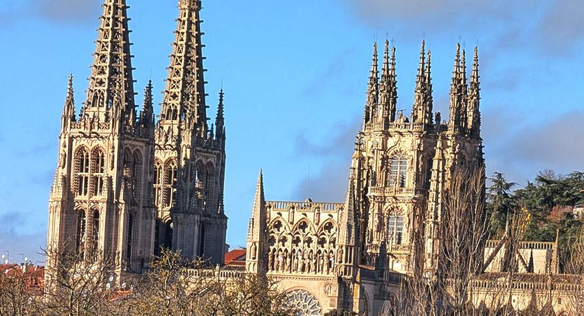 burgos cathedral view
