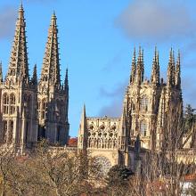 burgos cathedral view