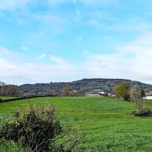 beautiful landscape on the Camino de Santiago